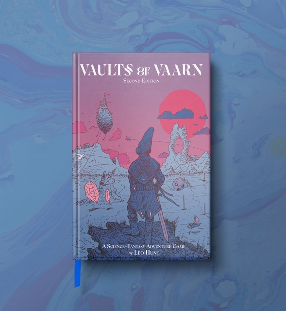 Vaults of Vaarn Second Edition mockup cover